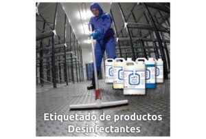 Etiquetado de productos desinfectantes